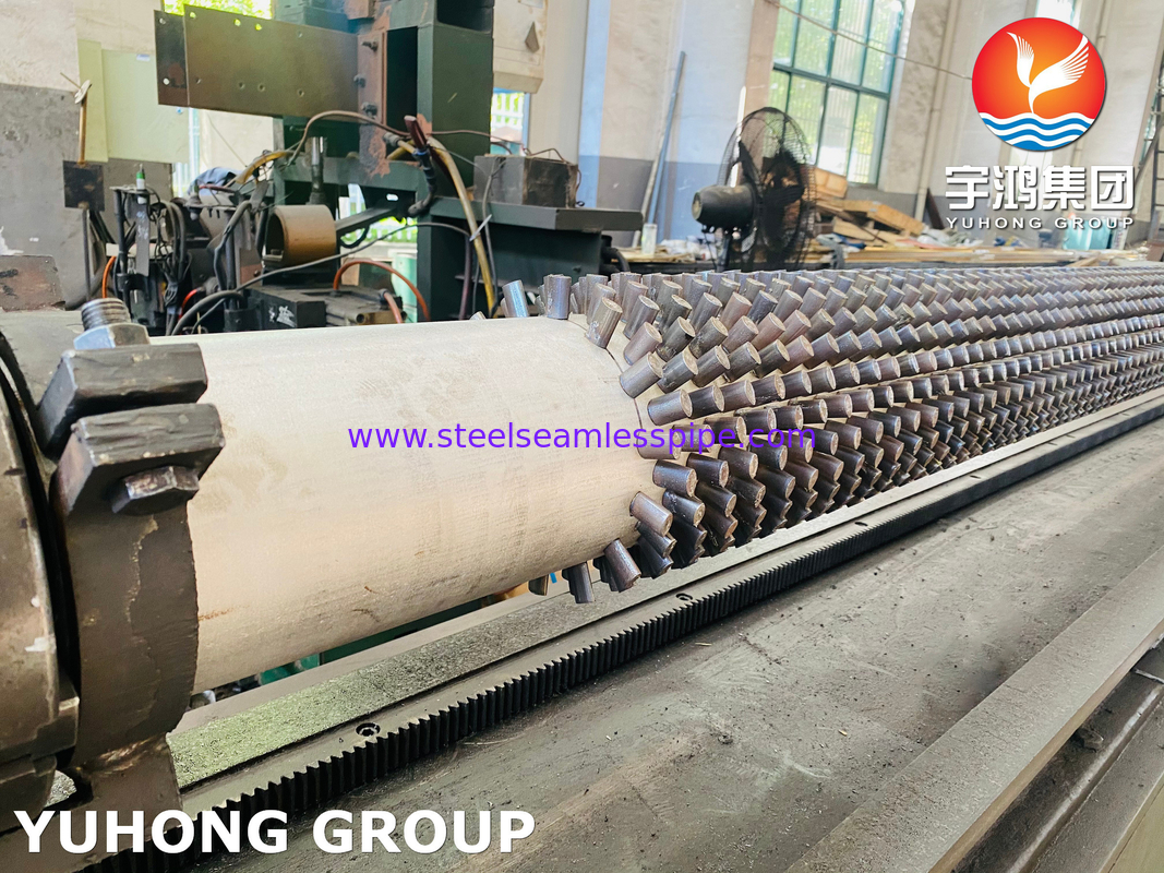 Astm A335 P91 ống với thép không gỉ đinh loại ống vây cho lò dầu
