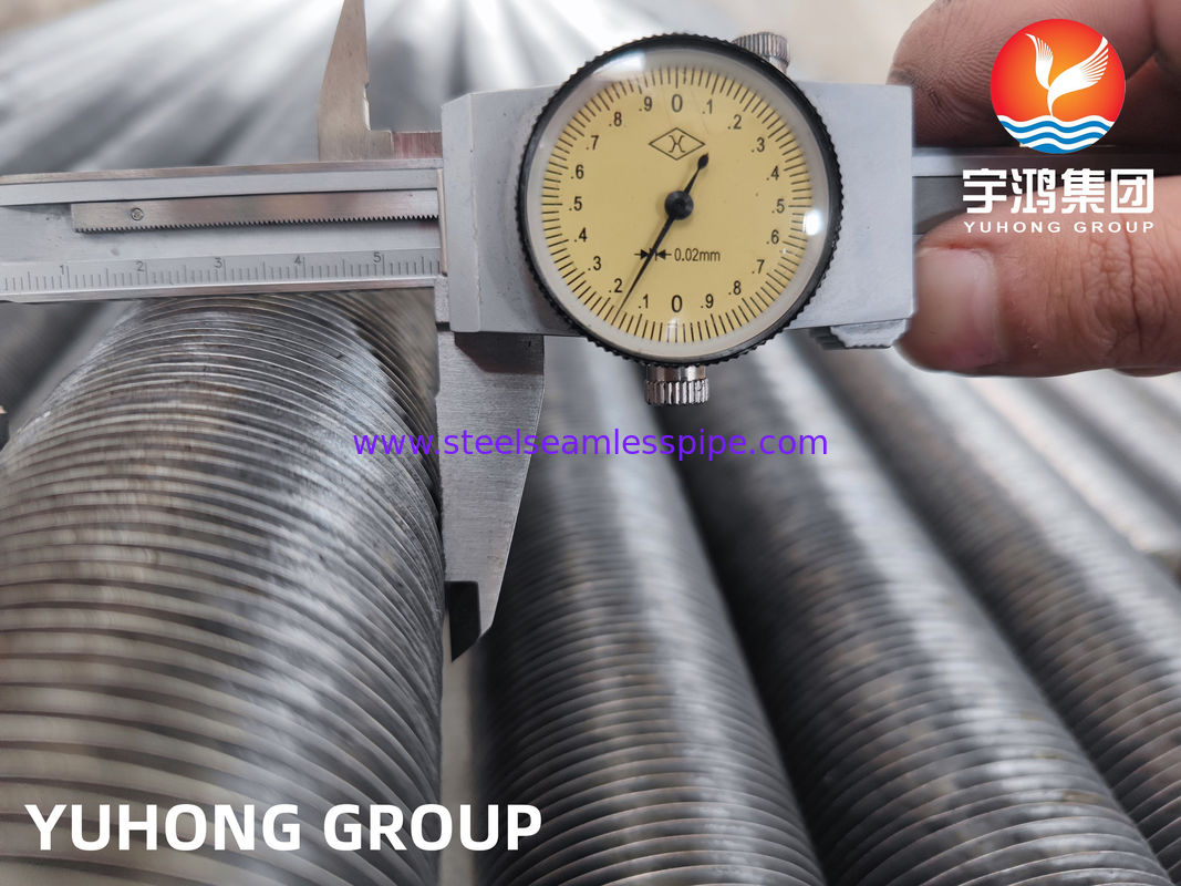 Ống cánh tản nhiệt tùy chỉnh với vật liệu cánh nhôm và nhiều loại cánh khác nhau cho ứng dụng bộ trao đổi nhiệt và bộ ngưng tụ