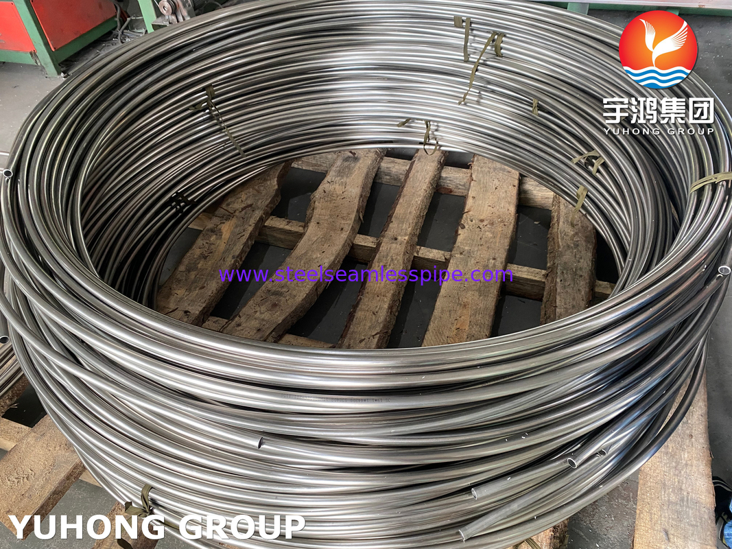 ASTM A269 TP316 TP316L ống thép không gỉ Austenitic cuộn cho ngành công nghiệp dầu khí