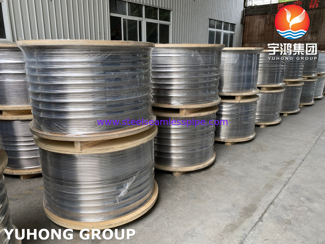 ASTM A269 TP316 TP316L Bụi thép không gỉ austenit được hàn cuộn cho ngành công nghiệp cáp