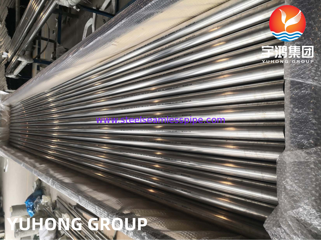 ASTM A249 TP321, 1.4541, UNS S32100 ống hàn thép không gỉ cho máy trao đổi nhiệt