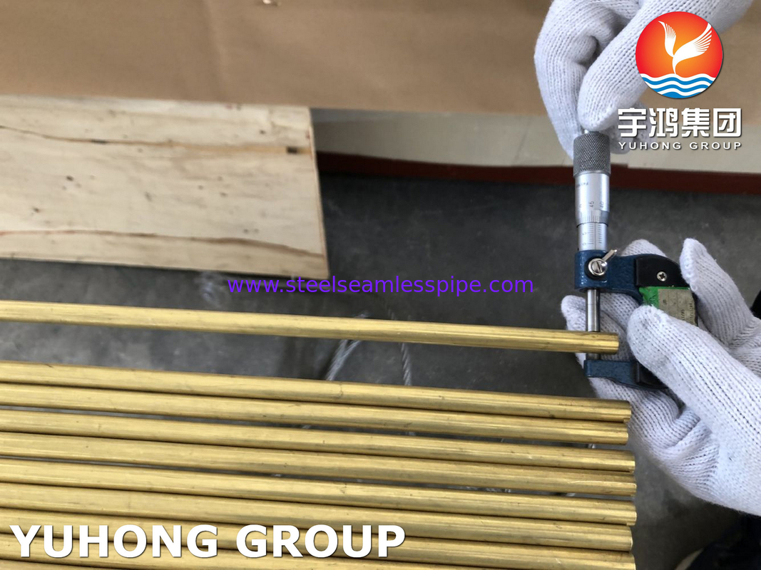 CuNi 90/10 đồng nickel hợp kim ống liền mạch O61 Bầu bạc hoàn thiện cho các ứng dụng hàng hải và công nghiệp
