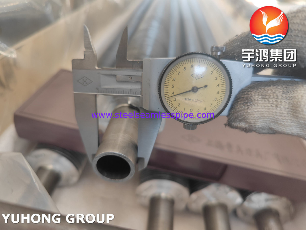 L loại ống có vây A179 nhôm 1060 cho máy trao đổi nhiệt làm mát bằng không khí