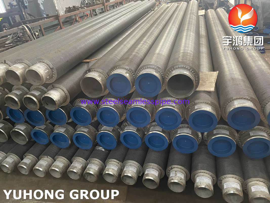 Đường ống được hàn xoắn ốc được làm bằng thép hợp kim để chuyển nhiệt