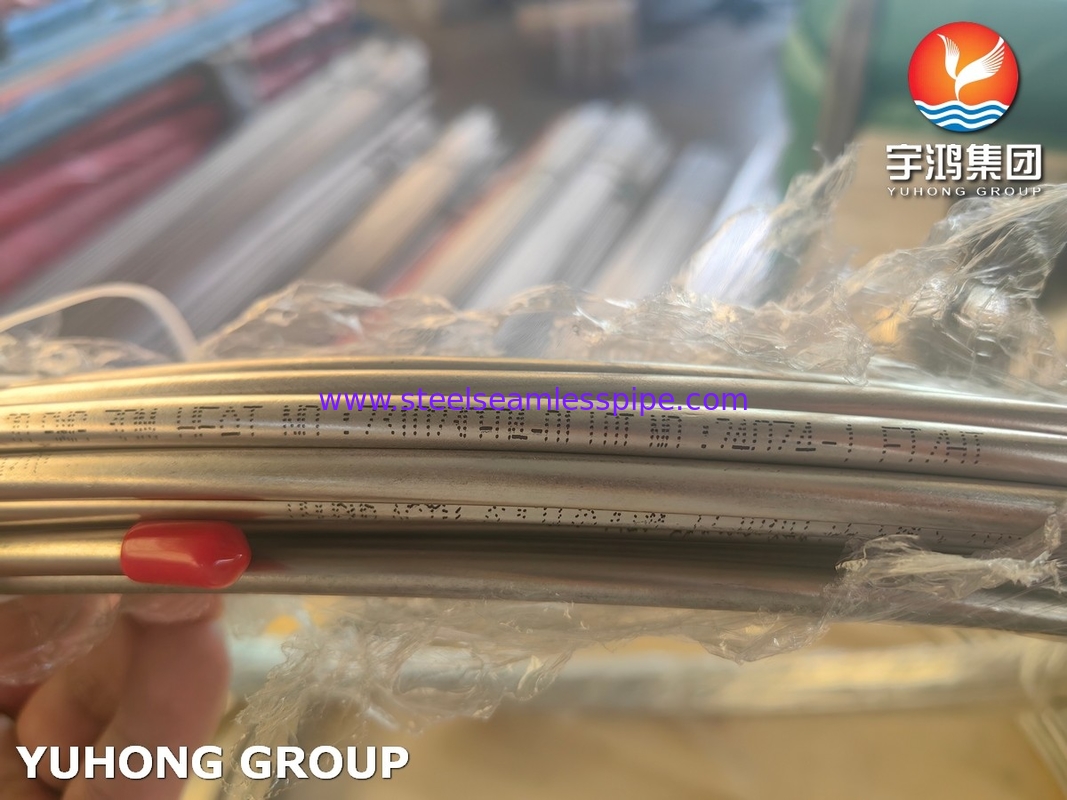 Lớp ống thép không gỉ liền mạch TP304 / 304L và TP316 / 316L Không gỉ / Bề mặt được làm sáng ASME SA213