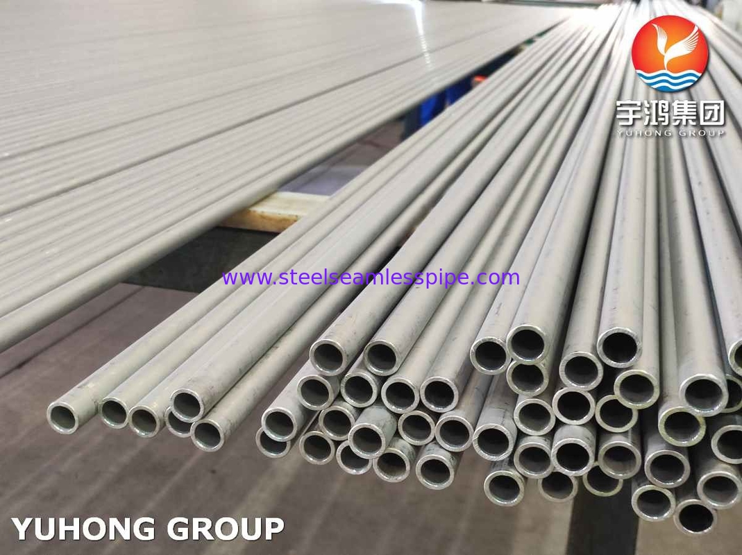 Ống trao đổi nhiệt thép không gỉ ASME SA213 TP316L 100% ET Và HT Ứng dụng hóa dầu