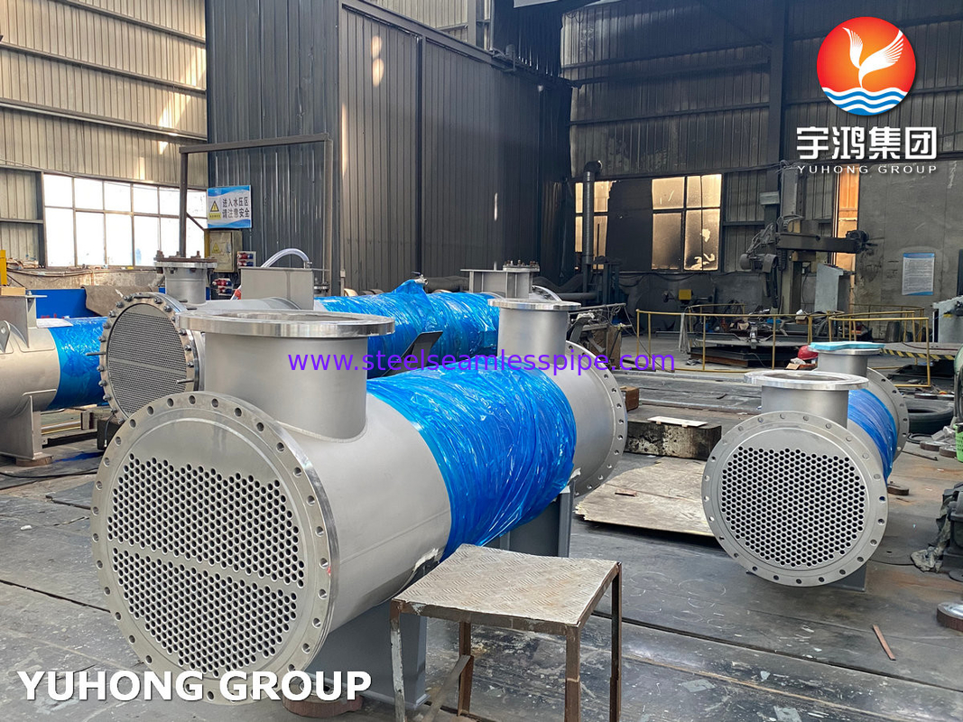 Bộ ống cho máy trao đổi nhiệt hoặc máy ngưng tụ ống thẳng / ống U thép cacbon / thép hợp kim / đồng