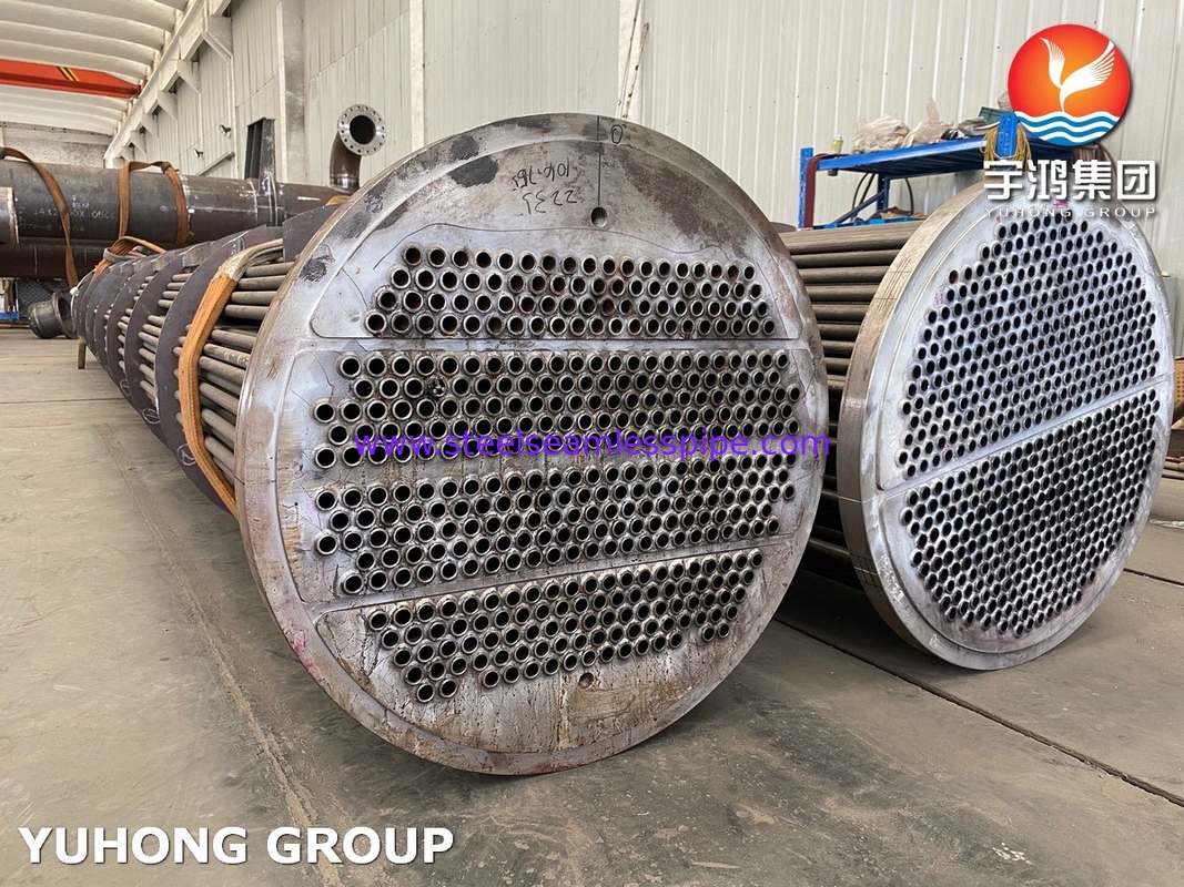 ASME U Stamp Tube Bundle cho máy trao đổi nhiệt lạnh, chuyển nhiệt, hệ thống phục hồi và các dự án lọc dầu