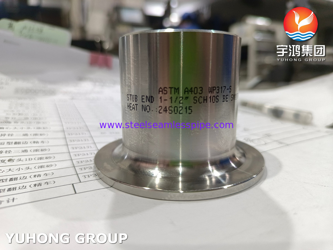 ASTM A403 WP317-S Thiết bị thép không gỉ để chống ăn mòn và nhiệt độ cao