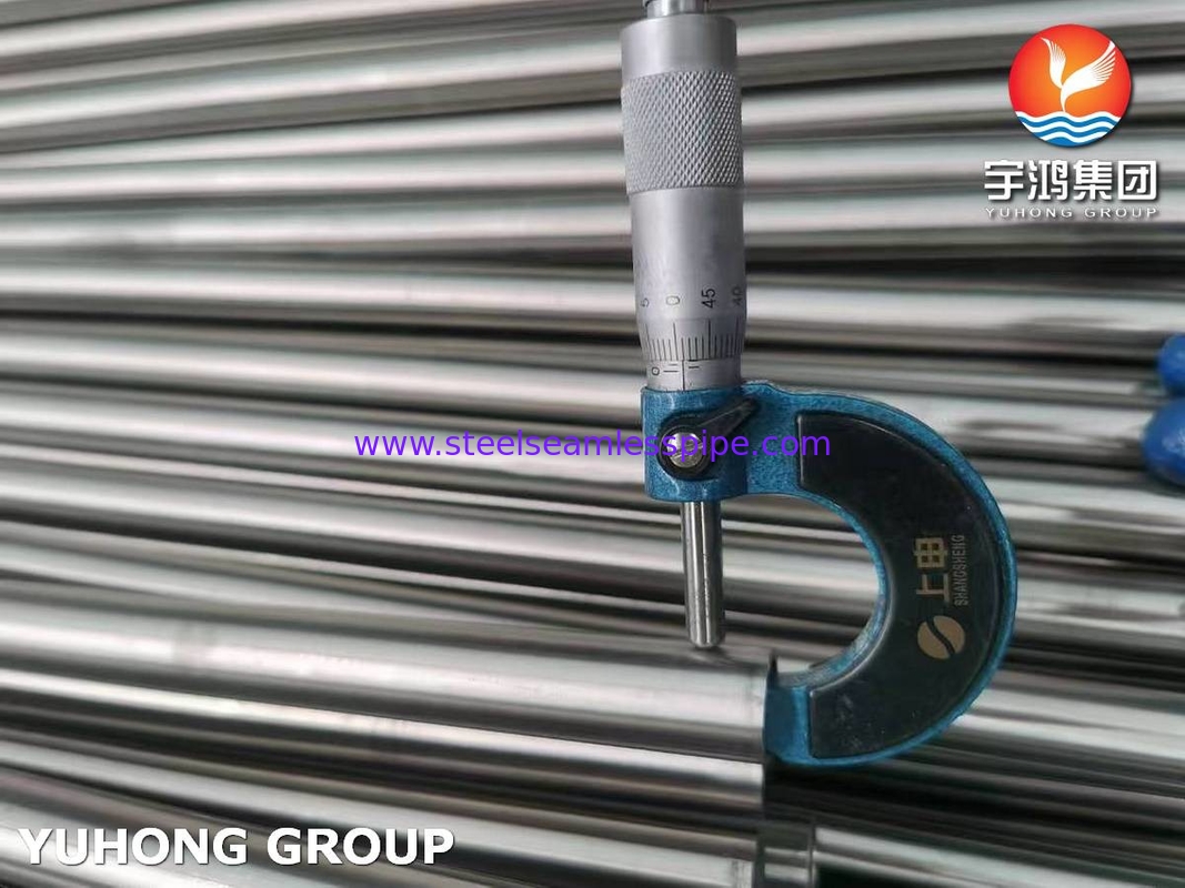 ASTM A249 TP316L BA ống hàn thép không gỉ cho nồi hơi và trao đổi nhiệt