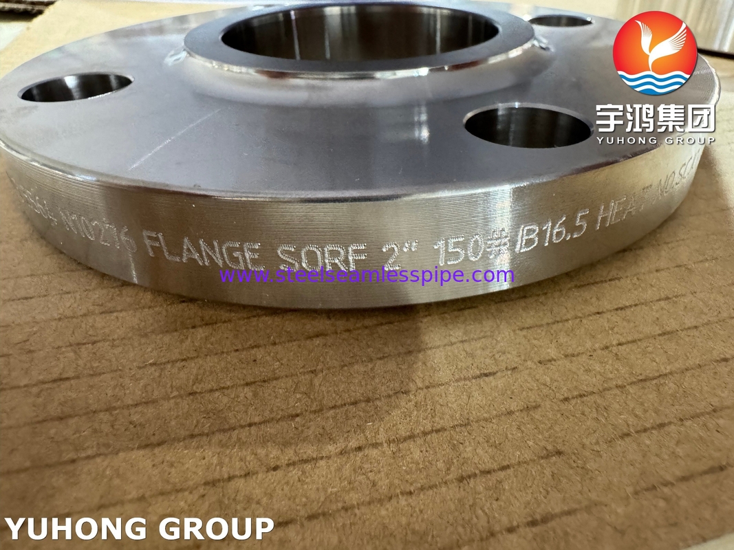 ASTM B564 UNS N10276 Slip On Flange hợp kim niken / Hastelloy C276 SORF Flange