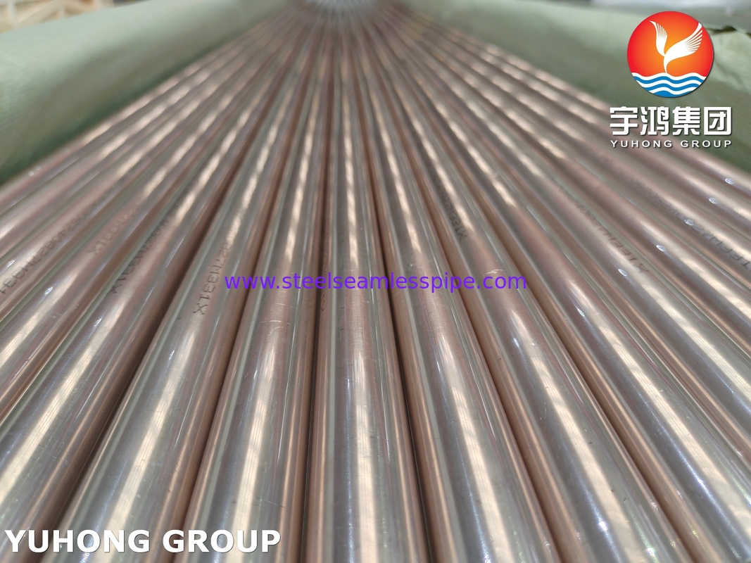 ASTM B111 C70600 đồng niken 90/10 ống liền mạch cho hệ thống khử muối