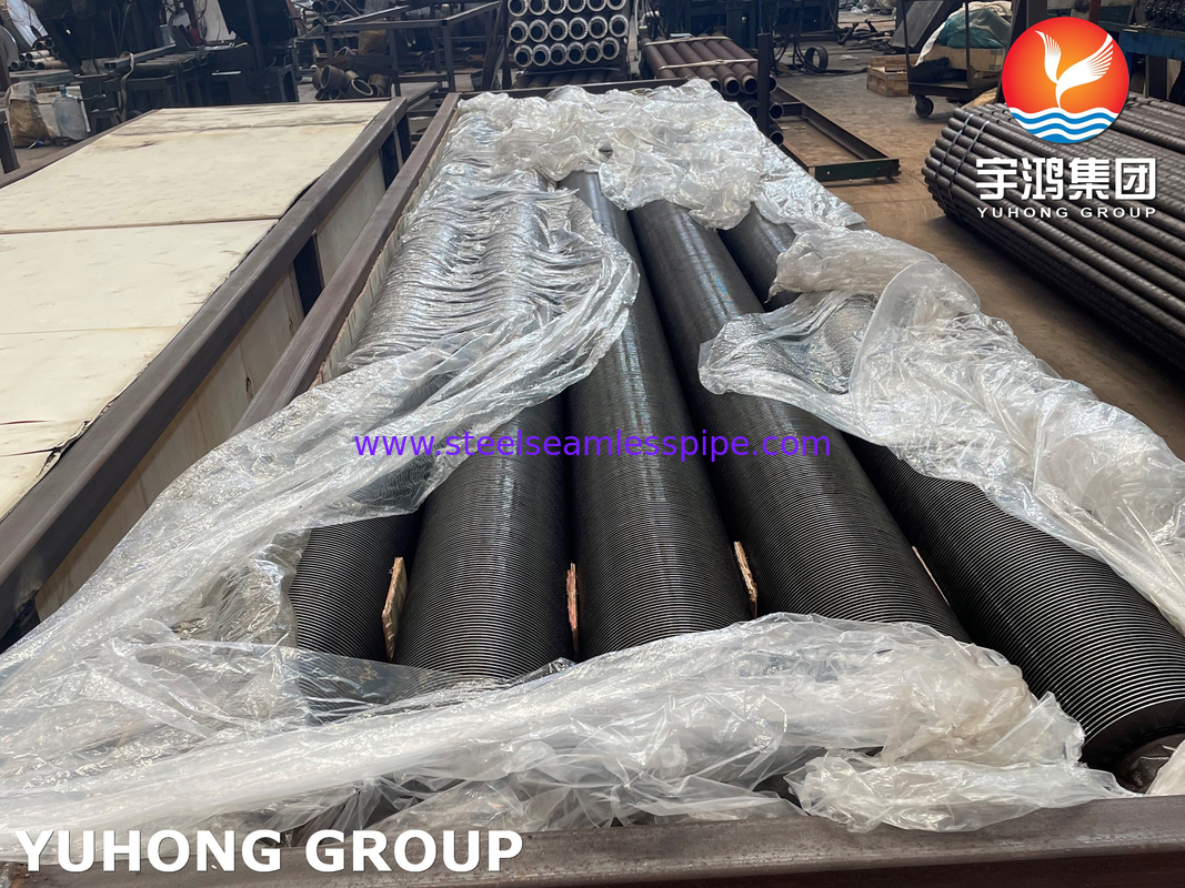 ASME SA106 GRADE B Carbon Steel Seamless Fin Pipe HFW loại cho máy sưởi đốt