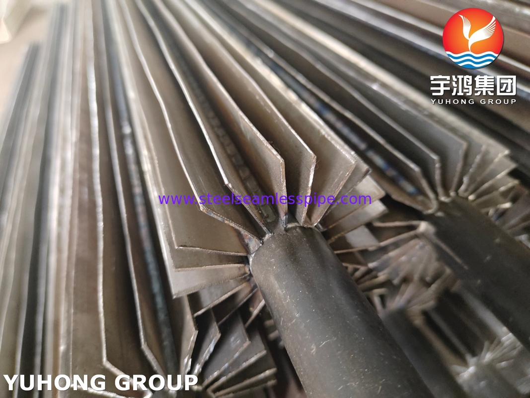 304 ống có vây ASTM A249 U-Bend kiểu dọc cho ngành hóa dầu