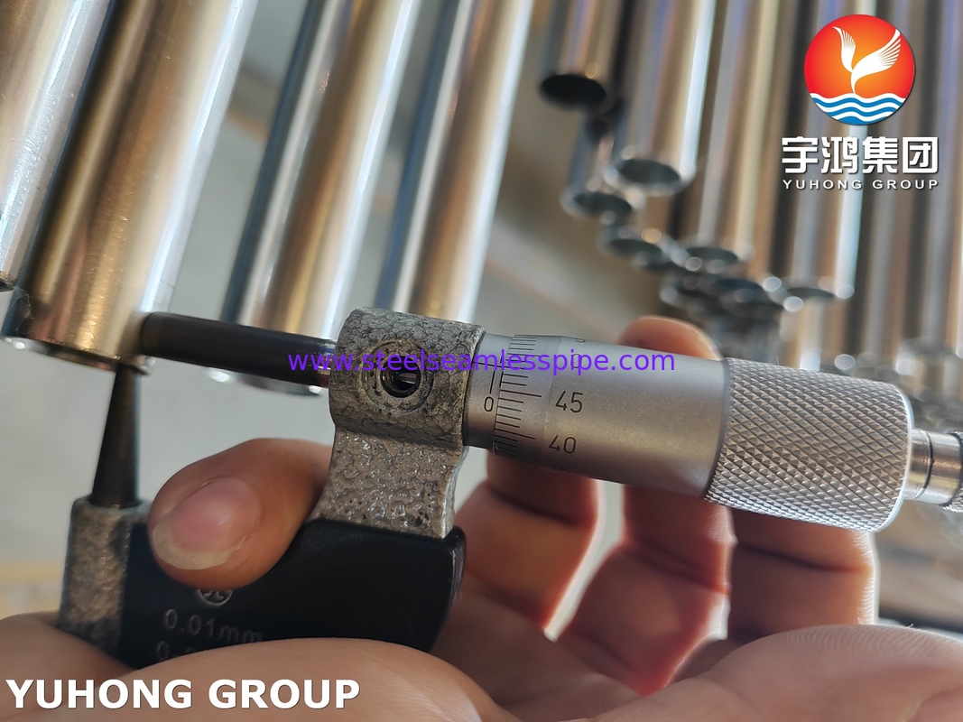 ASTM A269 TP316L ống thép không gỉ, sơn sáng cho nồi hơi, ứng dụng trao đổi nhiệt