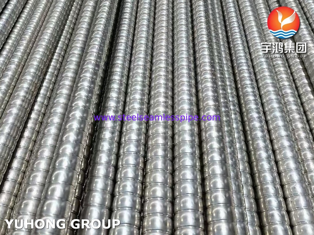 ASME SA312 / ASTM A312 TP310S Bụi vây lợp cho máy trao đổi nhiệt