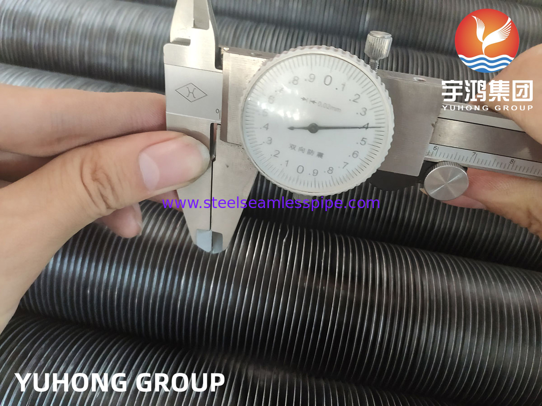ASME SA179 Fin Tube Embedded Type with A1060 Aluminum Fins Pull Test Pass (Thiên nghiệm kéo ống vây bằng nhôm A1060)