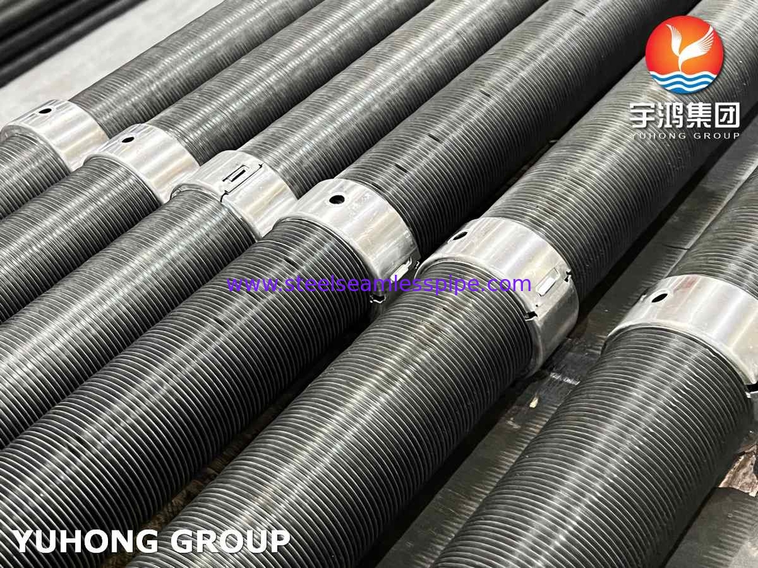 ASTM A179 Than carbon ống vây nhôm loại G vây cho tháp làm mát khô