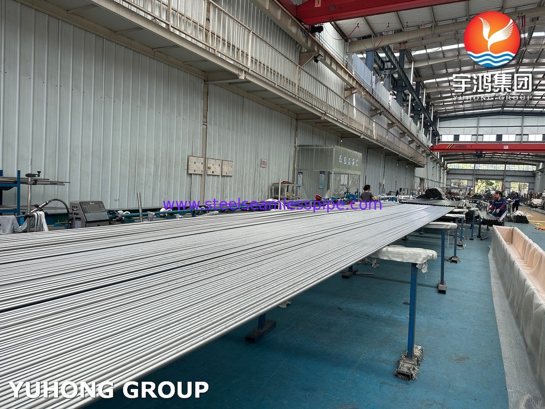 ASME SA249 TP316L ống hàn thép không gỉ chống ăn mòn cao cho ống trao đổi nhiệt