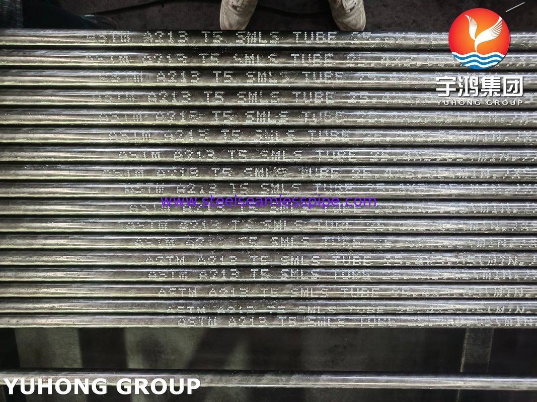 ASTM A213 / ASME SA213 T5 ống thép hợp kim cho ứng dụng trao đổi nhiệt nồi hơi