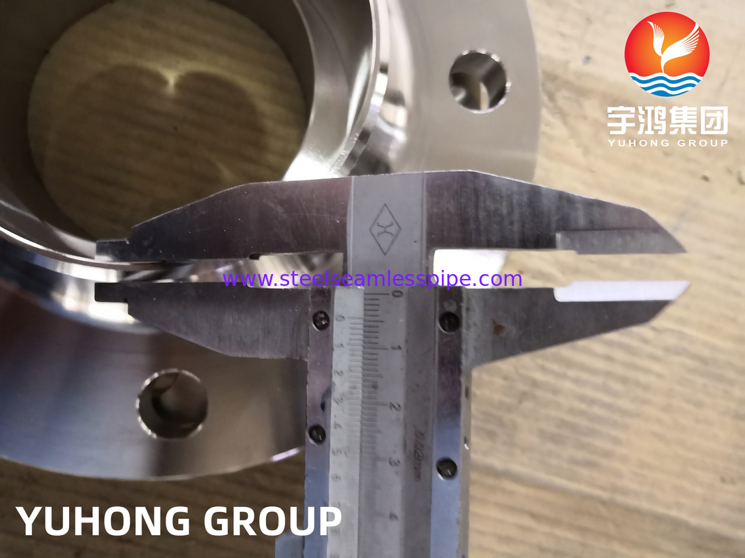 EN 1092-1 TYPE11 1.4404 Mặt nâng cao hàn cổ Flange Sức mạnh vượt trội Độ bền cao