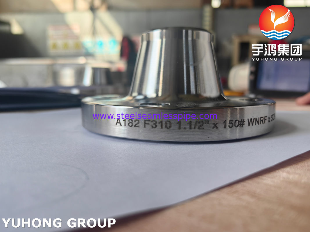 ASTM A182 F310 Thép không gỉ WNRF Flange ASME B16.5 Phân thép rèn