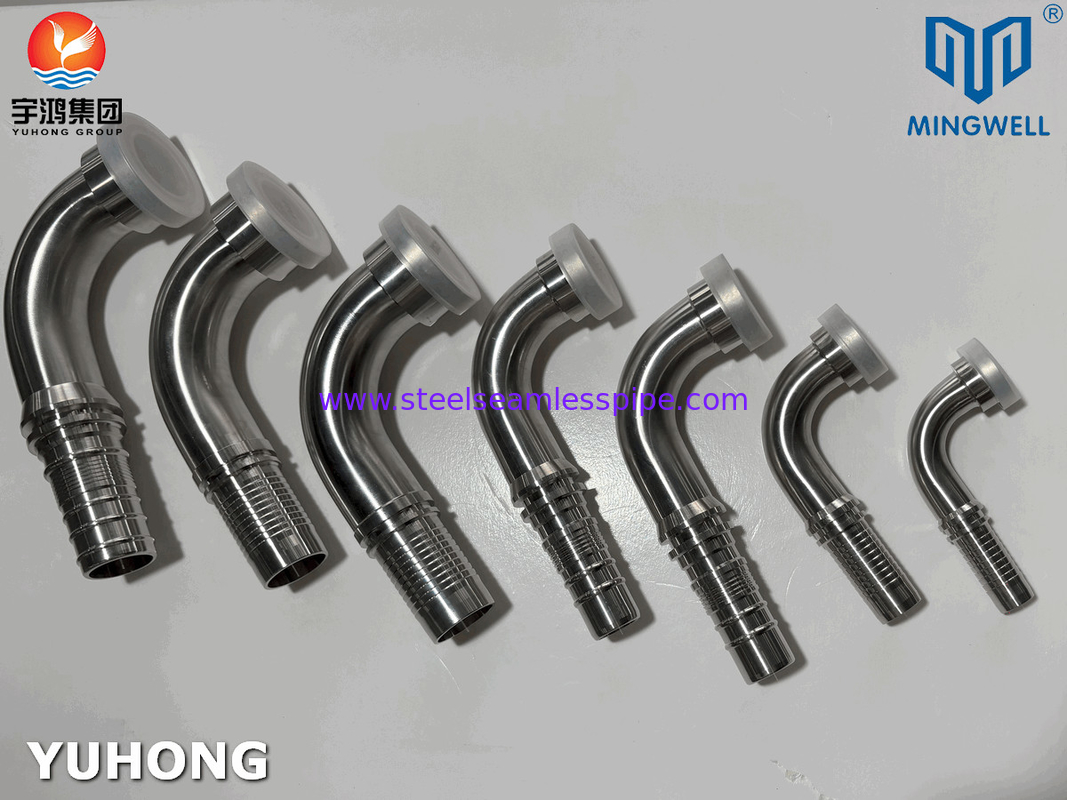 Ống ống thép không gỉ 90 ° SAE Flange SS316L Cho ứng dụng nối ống ống ống