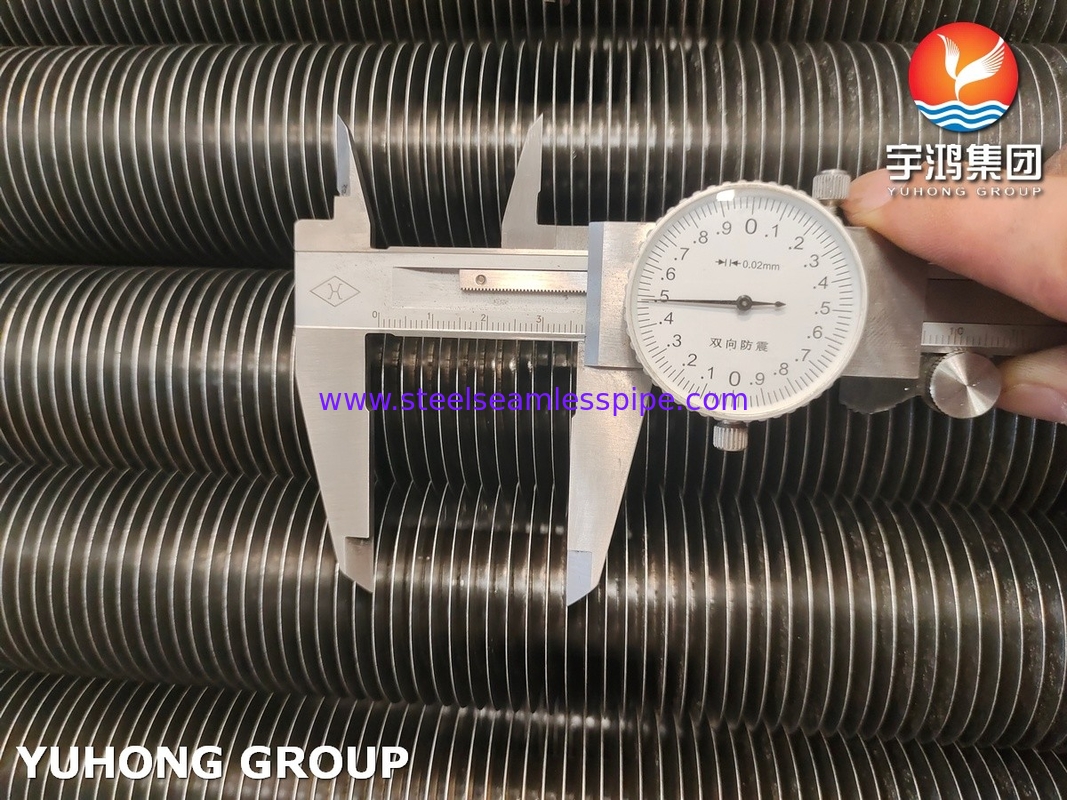 ASME SA179 Hạt nhôm 1060 ống nhúng vây loại G cho máy ngưng tụ, hệ thống làm mát