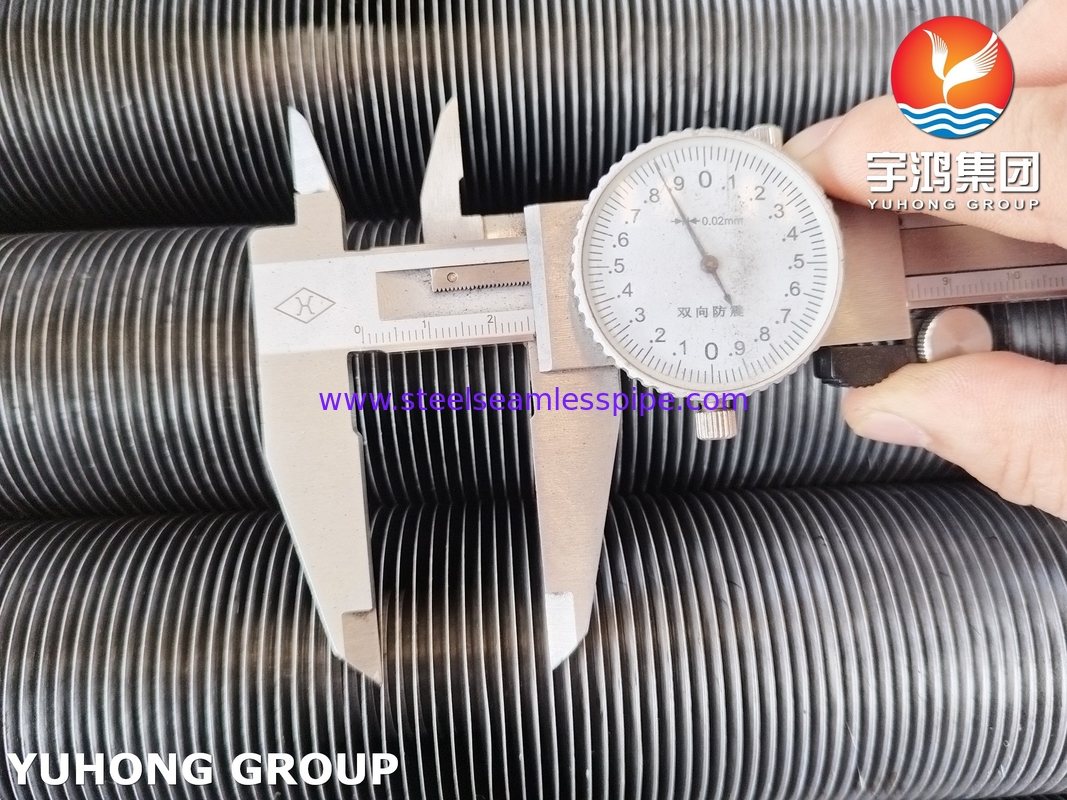 ASTM A213 T5 Fin Tube với loại G nhúng cho các ứng dụng áp suất trung bình cao ăn mòn