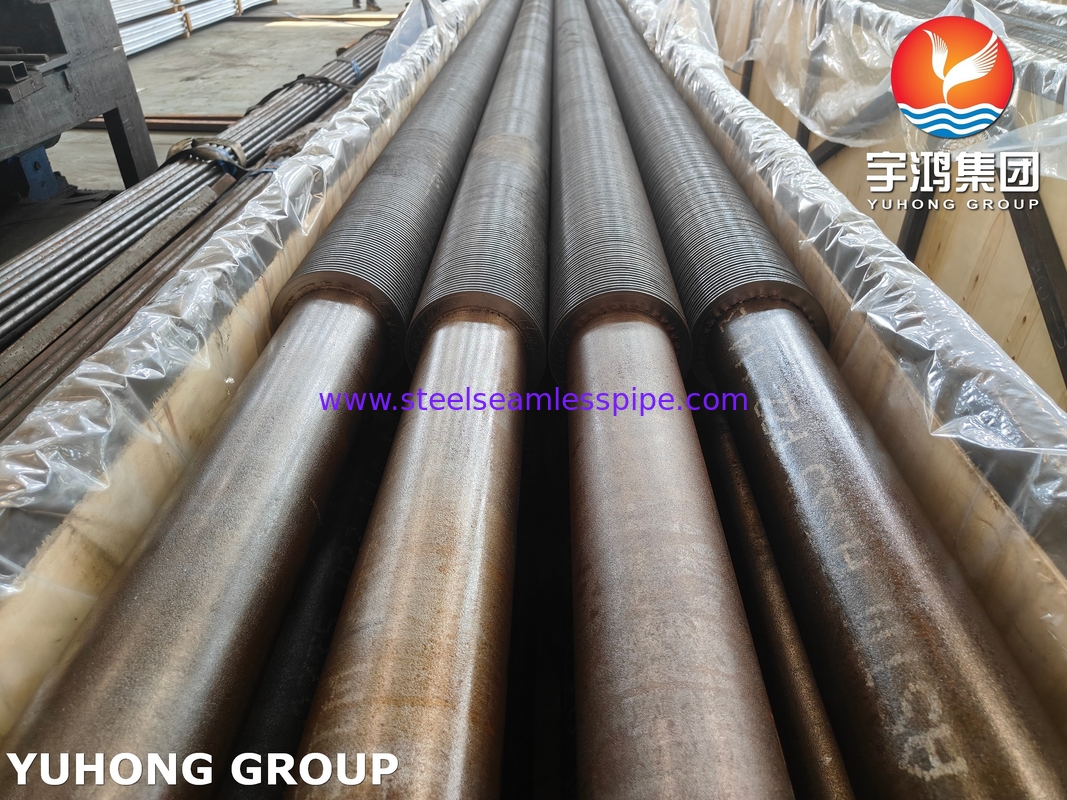 ASTM A335 P22 ống không may bằng thép hợp kim với 11-13CR HFW Fin Tube cho cuộn dây chuyền truyền