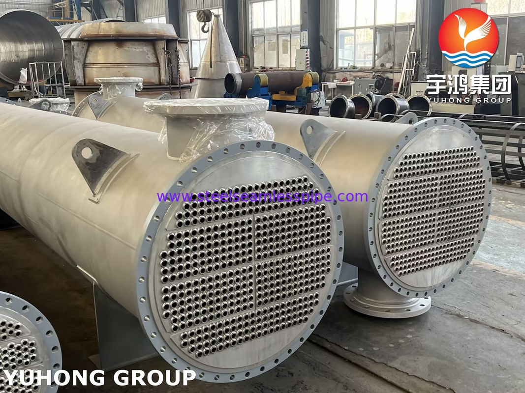 Bộ trao đổi nhiệt dạng ống lồng và vỏ với ống tấm cố định AEL, BEM, NEN Loại TEMA Class