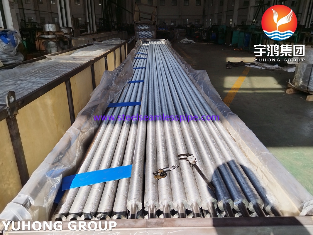 ASTM A213 T5 ống nhúng loại G Fin cho các máy bay bốc hơi tụ