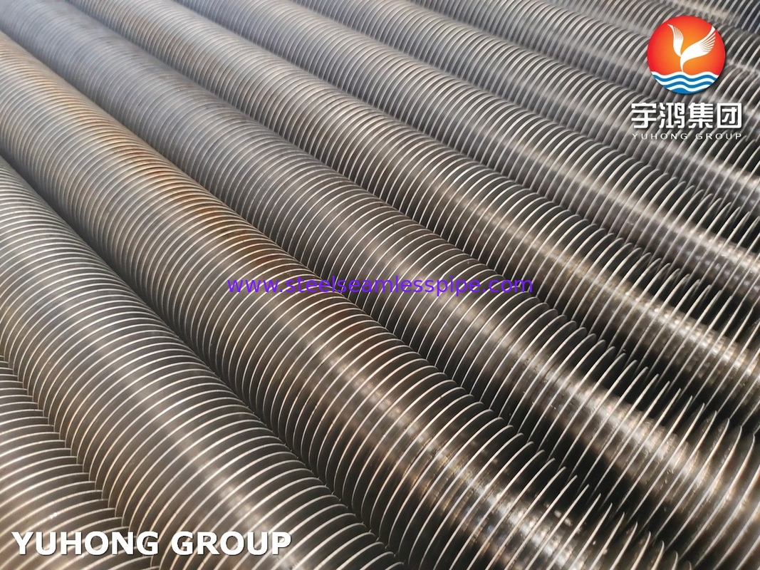 ASTM A179 ALuminium Carbon Steel Embedded Fin Tube cho bộ trao đổi nhiệt và hệ thống làm mát