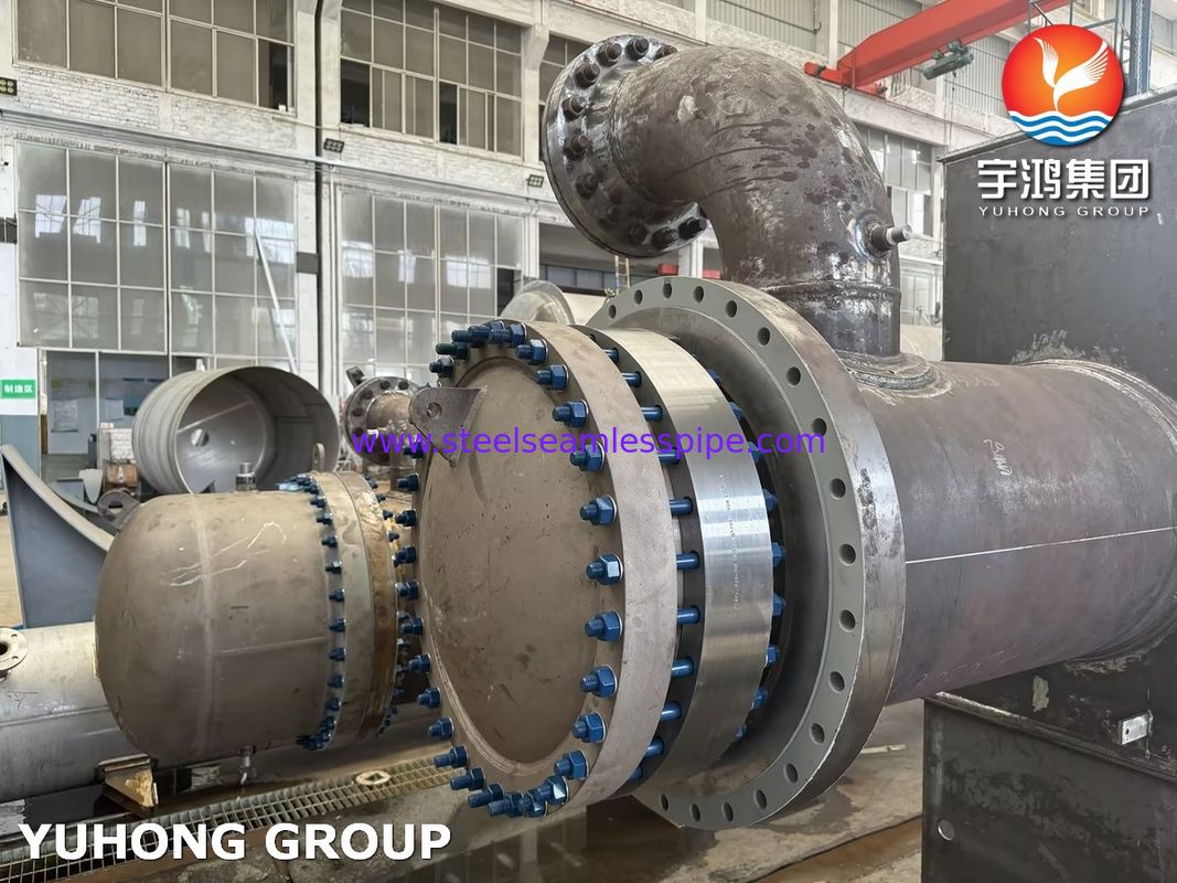 ​​Bộ trao đổi nhiệt TEMA AES Loại C70600 Ống NACE dành cho hydrocracker khí chua