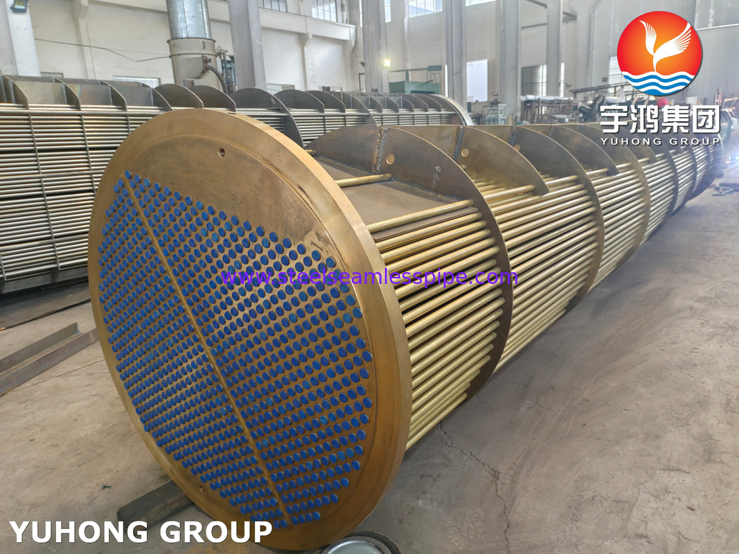 Các bộ phận gói ống ống ống đồng C70600 ASME Viii Division 1, TEMA R