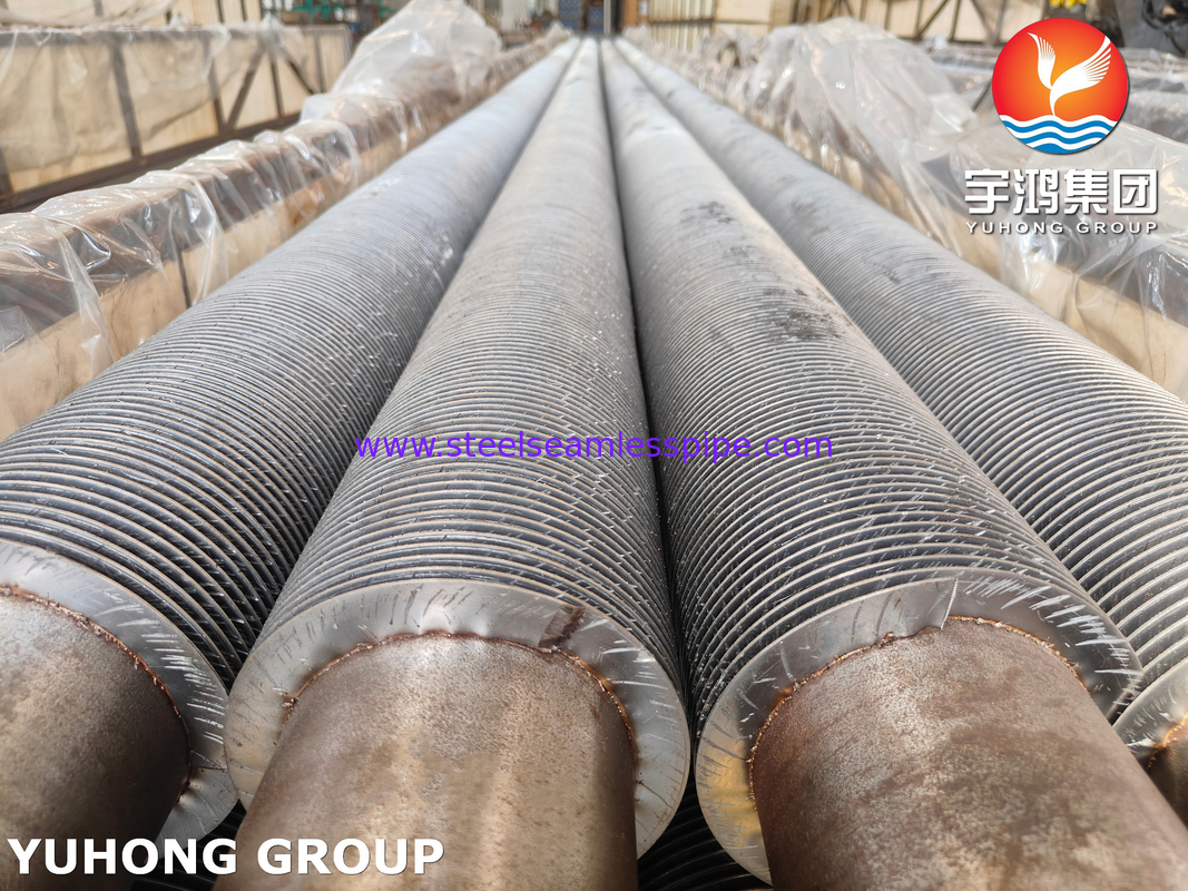 ASTM A335 P22 Ferritic Alloy Steel High Frequency Welding Fin Tube Cho Chuyển nhiệt