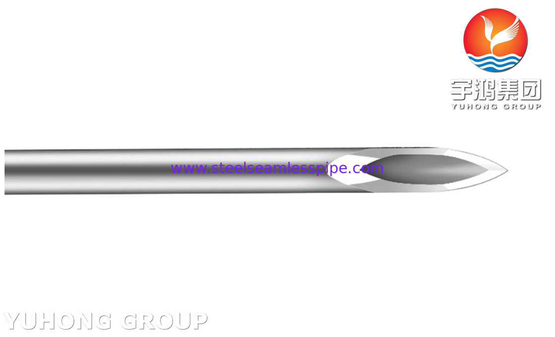 Kim tiêm Insulin SUS304 ISO9626, Ống kim đầu năm vát dùng để điều trị tiểu đường