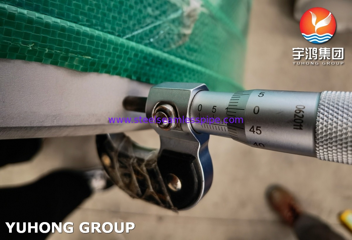 ASTM A358 / ASME SA358 TP316L Bơm hàn thép không gỉ được ướp và sưởi cho khí dầu hóa học
