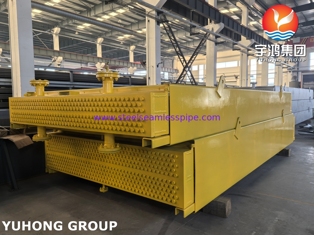 Máy làm mát không khí theo chiều ngang với ống API
