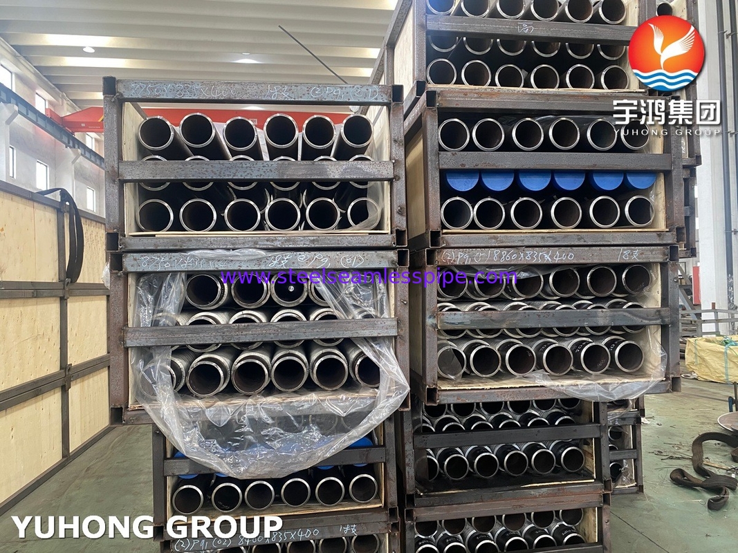 Thép hợp kim ASME SA335 P91 ống kim hàn tần số cao liền mạch cho máy sưởi