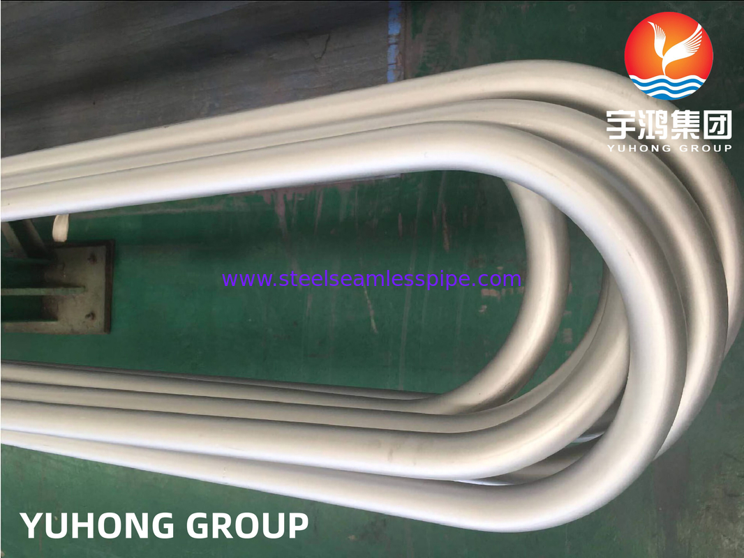 Inconel 625 Nickel hợp kim ống liền mạch ASTM B444 UNS NO8825 cho bộ trao đổi nhiệt