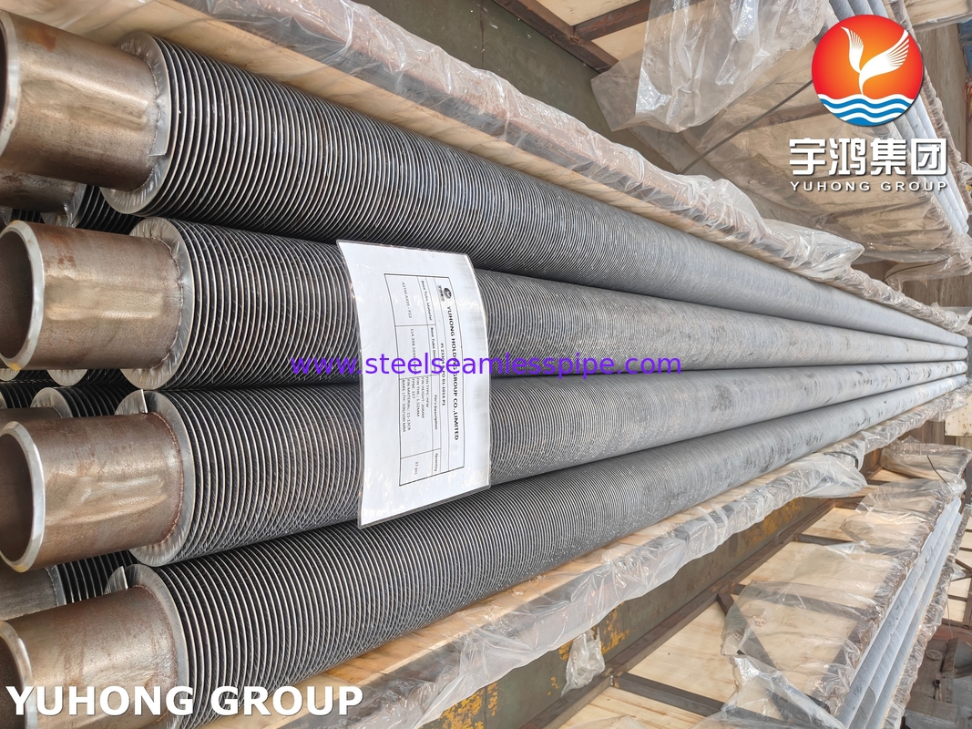 SA210 GR A1 Hạt nhôm 1060 được nhúng loại G Fin Tube cho nhà máy điện