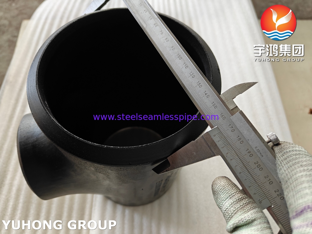 ASTM A234 WP11 Sắt kim loại hợp kim thép ống liền mạch gắn kết Buttwelded cho ngành công nghiệp hóa học B16.9