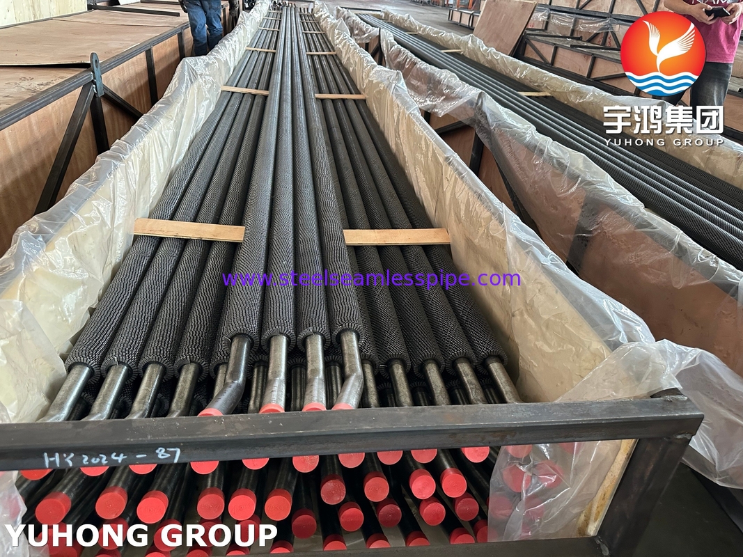 ASME SA213 T22 Vây sợi có ống cho máy trao đổi nhiệt và máy làm mát không khí