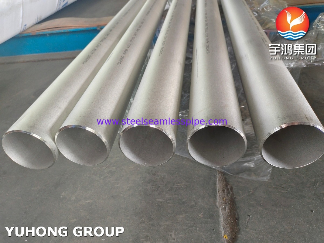 ASTM A312 TP316L Bơm không may thép không may được ướp và ủ cho ứng dụng lọc dầu khí dầu khí hóa dầu