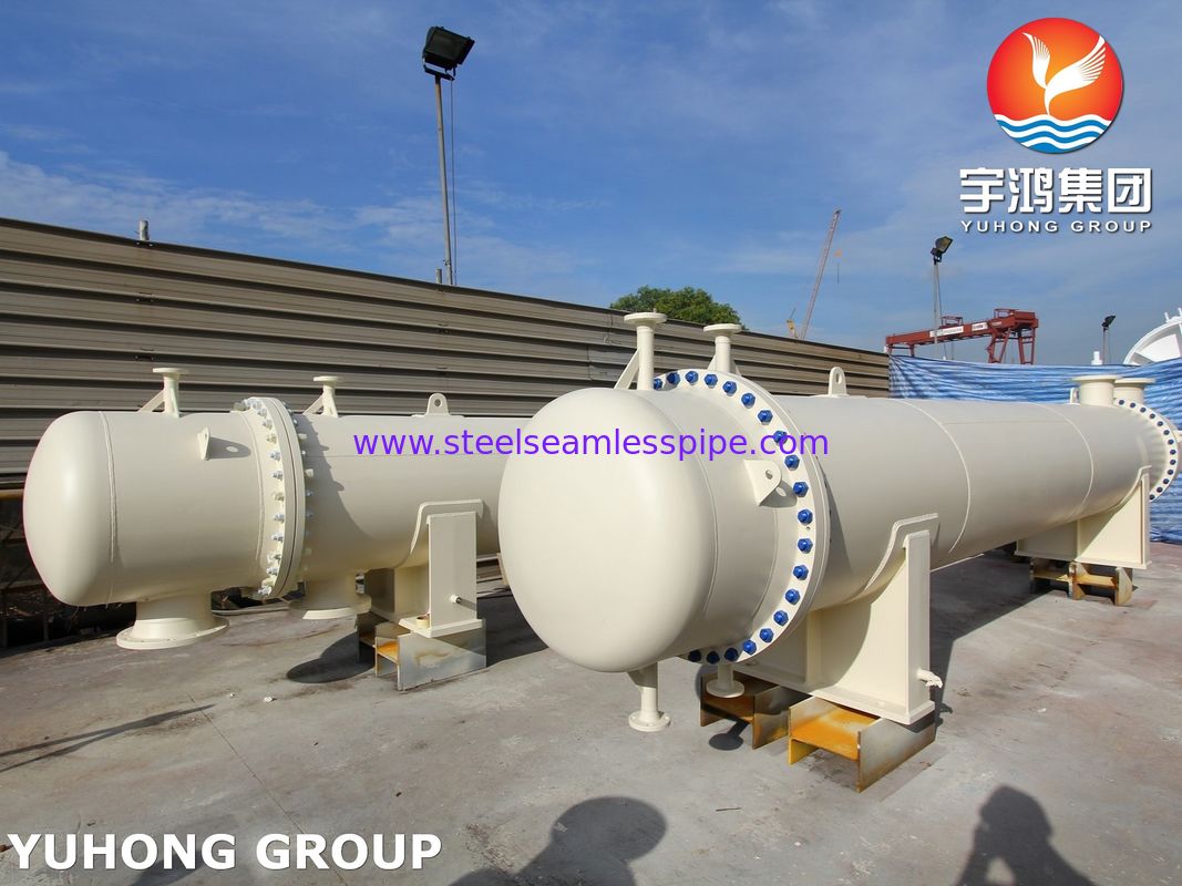 Bộ trao đổi nhiệt đầu nổi 316L Loại AES Tiêu chuẩn ASME Phần VIII Div. 1