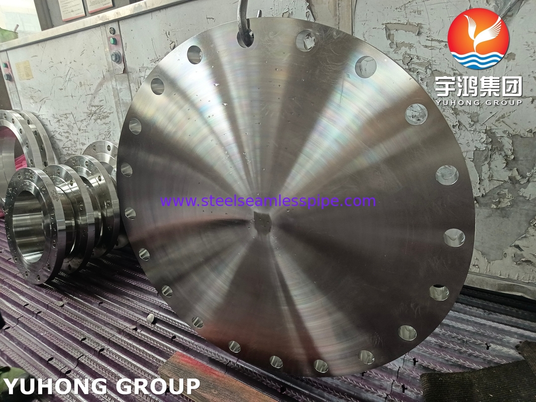 Mặt bích trượt thép không gỉ SA182 F304L, mặt bích kết nối RF FF cho dịch vụ nhiệt độ cao