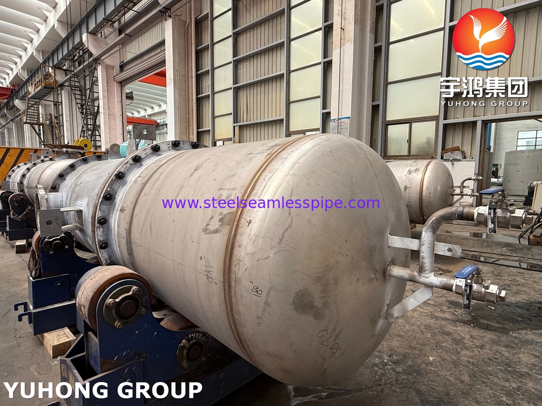 Bộ trao đổi nhiệt khí-khí T22 BEP Loại ASME VIII Phần 2 Cấp 2
