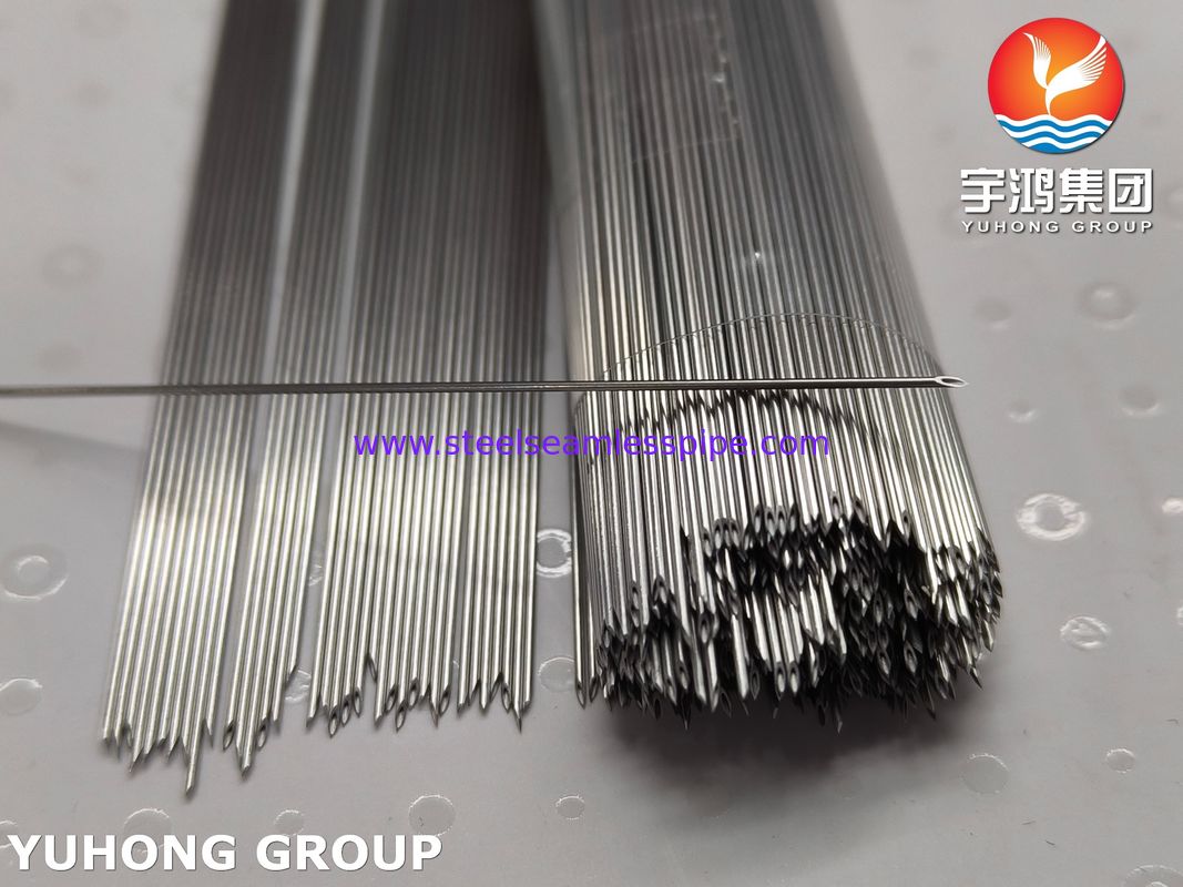 SUS304 Thép không gỉ cấp y tế ống kim nội tĩnh mạch, mũi cắt sau