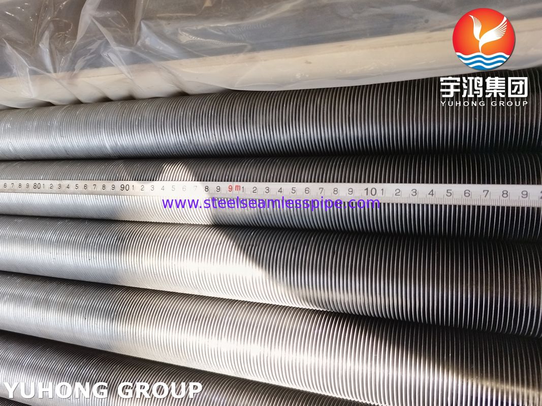 ASTM A213 T5 Lớp ống G được nhúng với vây thép carbon cho máy trao đổi nhiệt Furance